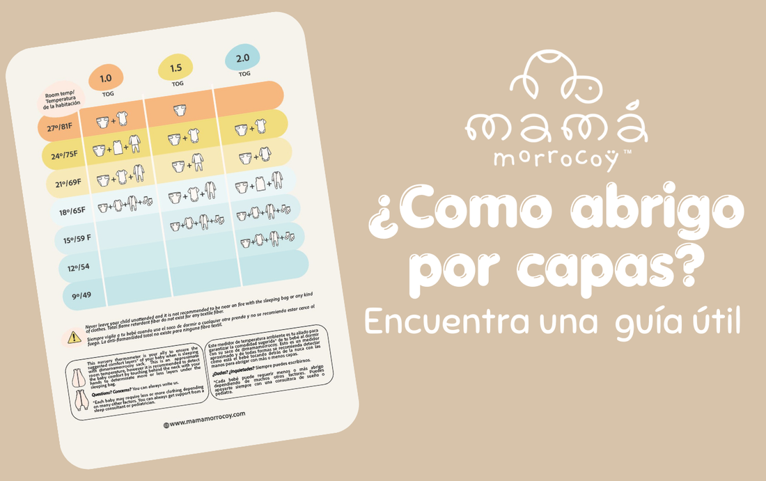 ¿Cómo usar las capas para abrigar a mi bebé?