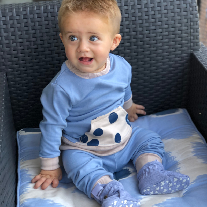 Conjunto sudadera - Azul