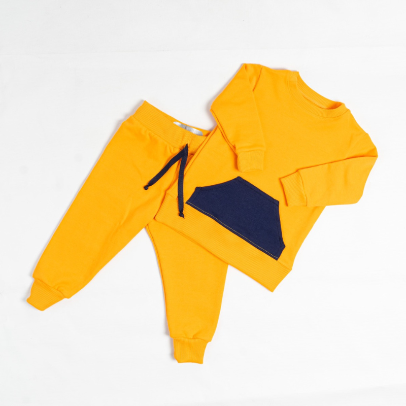 Conjunto sudadera - Mostaza