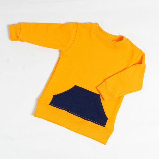 Conjunto sudadera - Mostaza