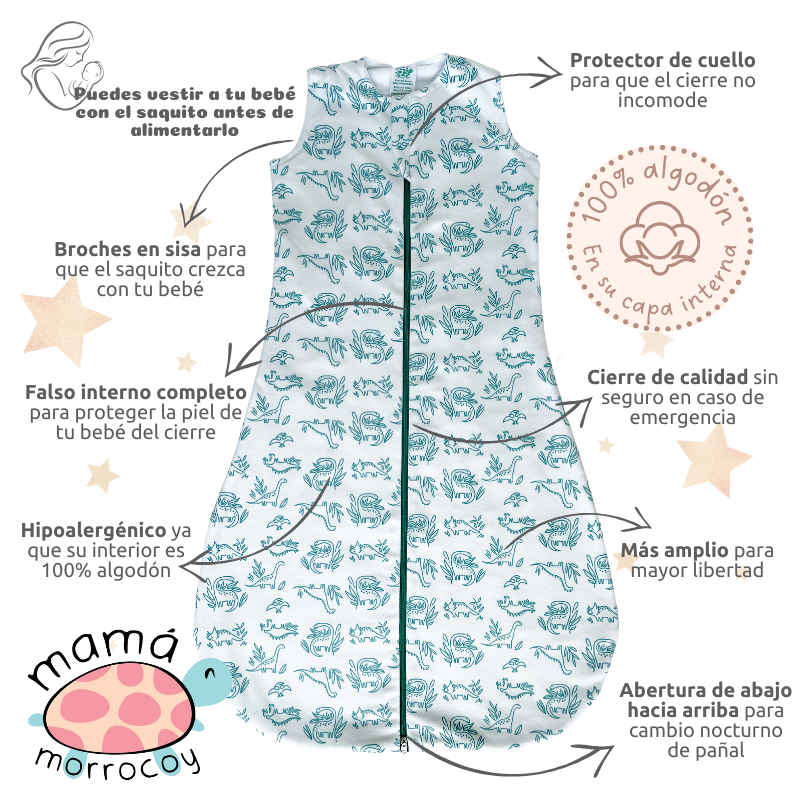 Saco bolsita - Dinos 1.0 🦕