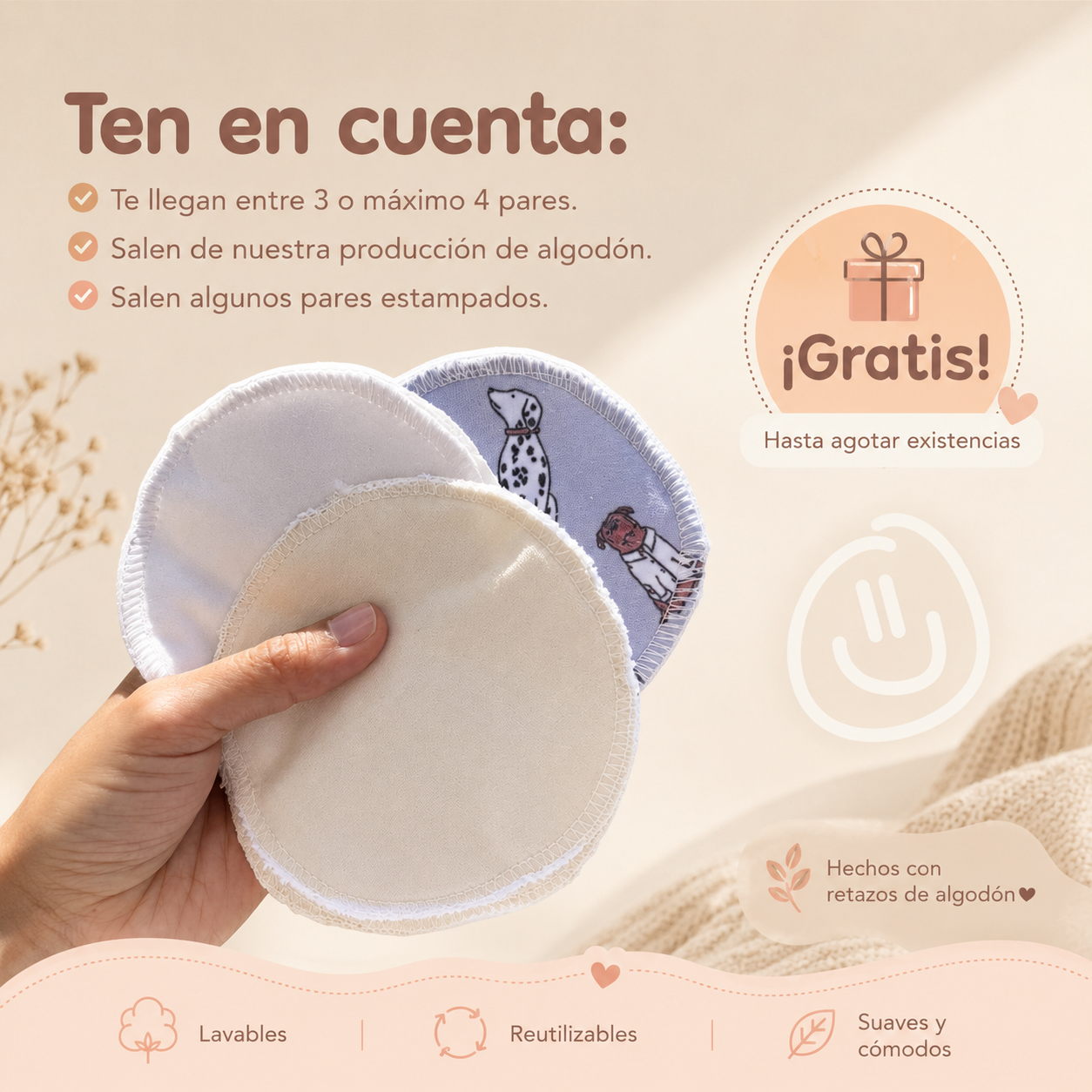 Protectores de lactancia -GRATIS-