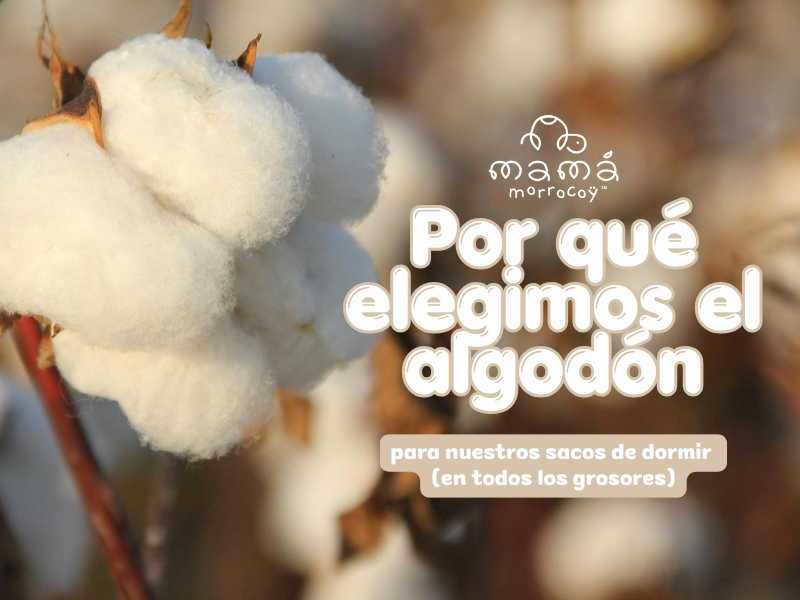 ¿Por qué elegimos el algodón para nuestros sacos de dormir (en todos los grosores)?