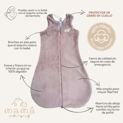 Saco bolsita - Rosa viejo 2.0