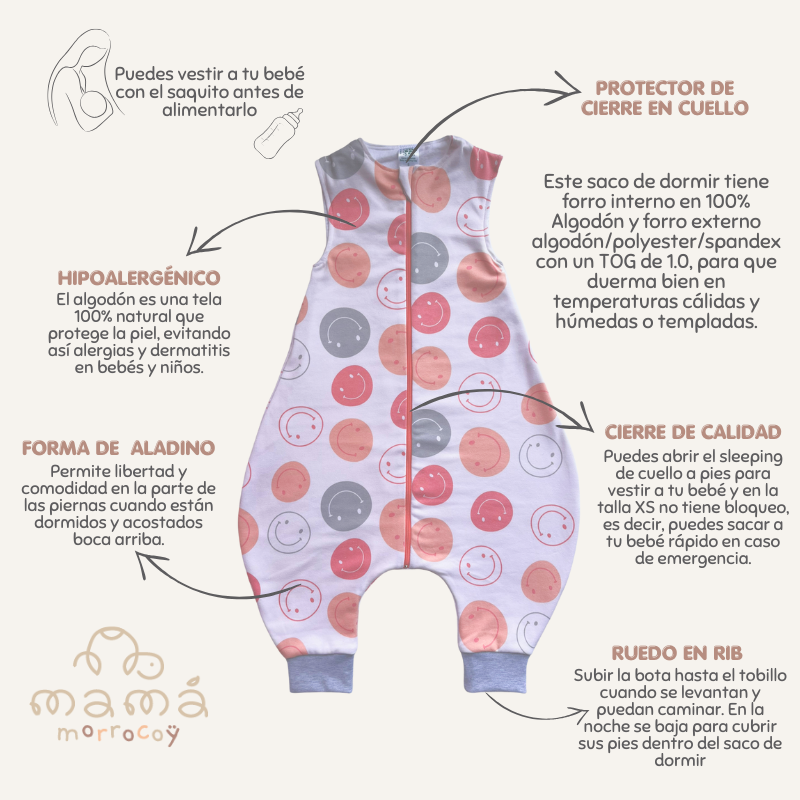 Saco piecitos - Caritas 1.0