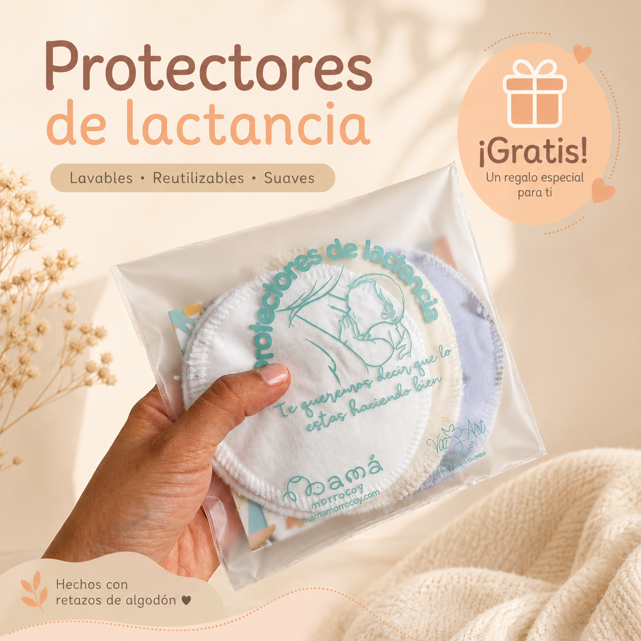 Protectores de lactancia -GRATIS-