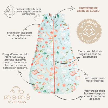 Sleeping bag - Let's go to the zoo 1.5